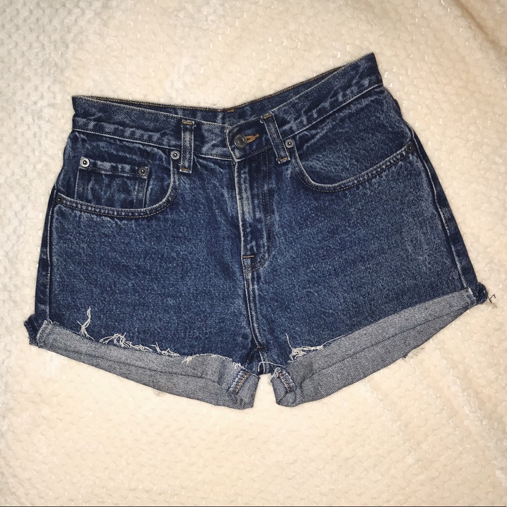 Vintage high-waisted shorts